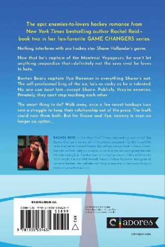 Buchcover und Innenansicht für das Buch: Heated Rivalry