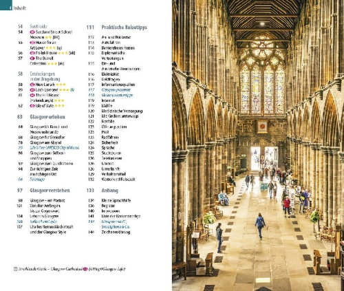 Buchcover und Innenansicht für das Buch: Reise Know-How CityTrip Glasgow