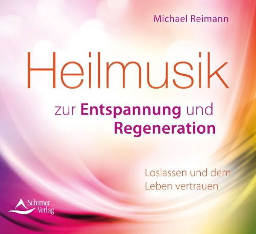Buchcover und Innenansicht für das Buch: Heilmusik zur Entspannung und Regeneration