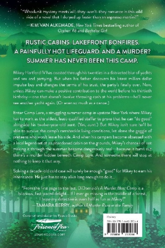 Buchcover und Innenansicht für das Buch: Murder Most Camp