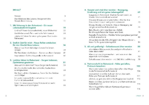 Buchcover und Innenansicht für das Buch: Ziemlich bester Ruhestand