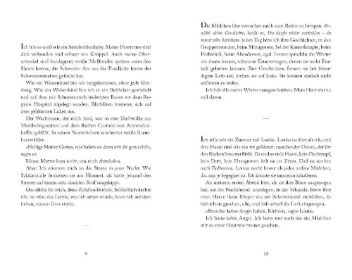 Buchcover und Innenansicht für das Buch: Girl in Pieces