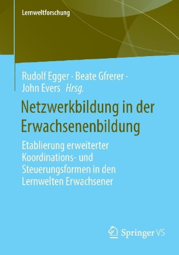 Buchcover und Innenansicht für das Buch: Netzwerkbildung in der Erwachsenenbildung