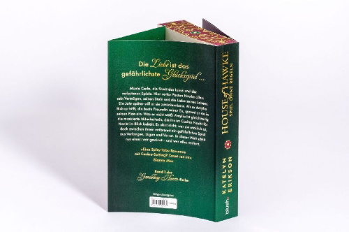 Buchcover und Innenansicht für das Buch: House of Hawke - Spiel ohne Regeln