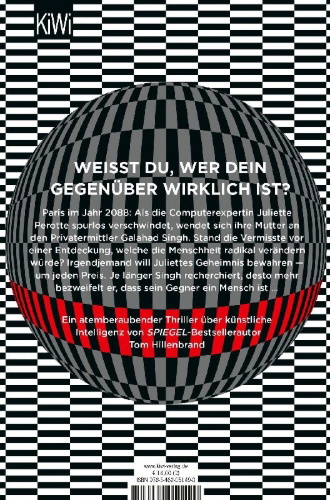 Buchcover und Innenansicht für das Buch: Hologrammatica
