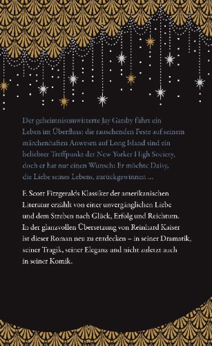 Buchcover und Innenansicht für das Buch: The Great Gatsby