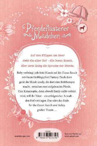 Buchcover und Innenansicht für das Buch: Pferdeflüsterer-Mädchen, Band 2 - Ein großer Traum