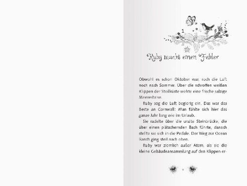 Buchcover und Innenansicht für das Buch: Pferdeflüsterer-Mädchen, Band 2 - Ein großer Traum