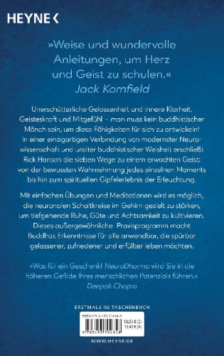 Buchcover und Innenansicht für das Buch: Neurodharma