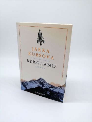 Buchcover und Innenansicht für das Buch: Bergland