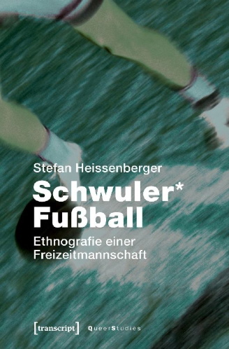 Buchcover und Innenansicht für das Buch: Schwuler* Fußball