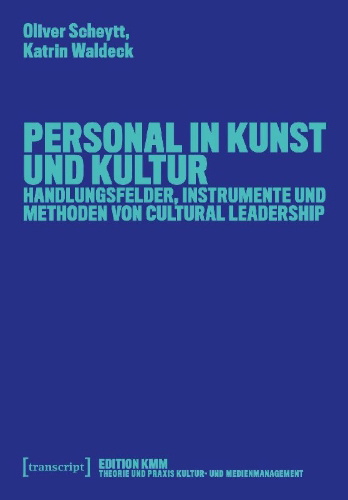Buchcover und Innenansicht für das Buch: Personal in Kunst und Kultur