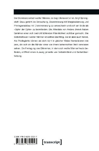 Buchcover und Innenansicht für das Buch: Der weiße Mann