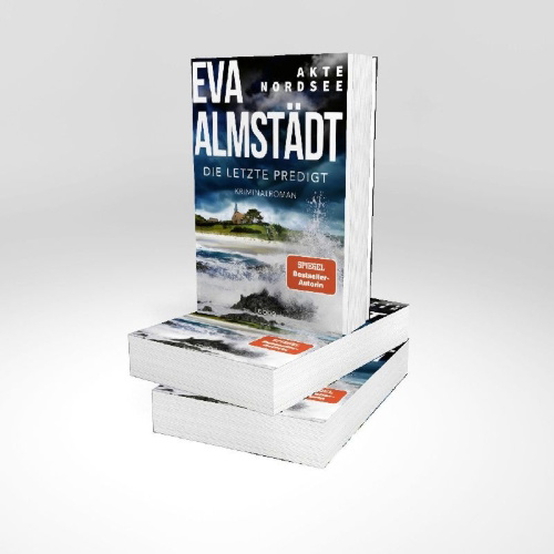 Buchcover und Innenansicht für das Buch: Akte Nordsee - Die letzte Predigt
