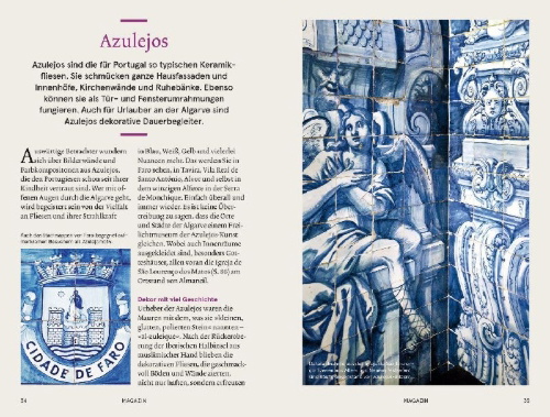 Buchcover und Innenansicht für das Buch: Baedeker SMART Reiseführer Algarve