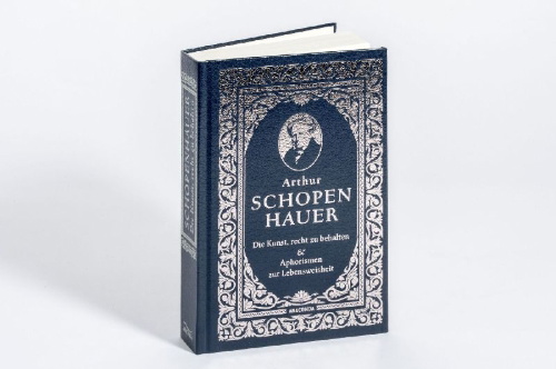 Buchcover und Innenansicht für das Buch: Die Kunst, recht zu behalten & Aphorismen zur Lebensweisheit