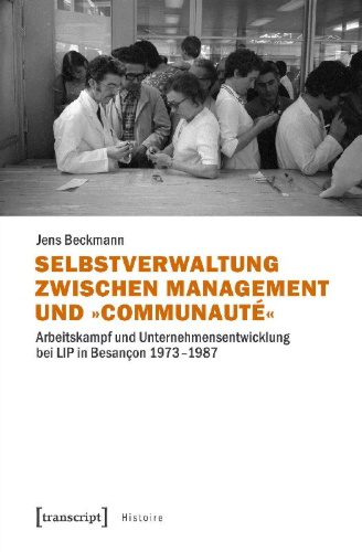 Buchcover und Innenansicht für das Buch: Selbstverwaltung zwischen Management und 'Communauté'