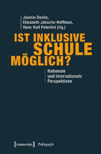 Buchcover und Innenansicht für das Buch: Ist inklusive Schule möglich?