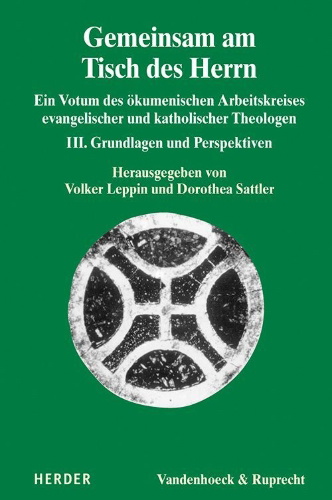 Buchcover und Innenansicht für das Buch: Gemeinsam am Tisch des Herrn