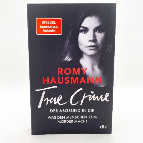 Buchcover und Innenansicht für das Buch: True Crime - Was den Menschen zum Mörder macht