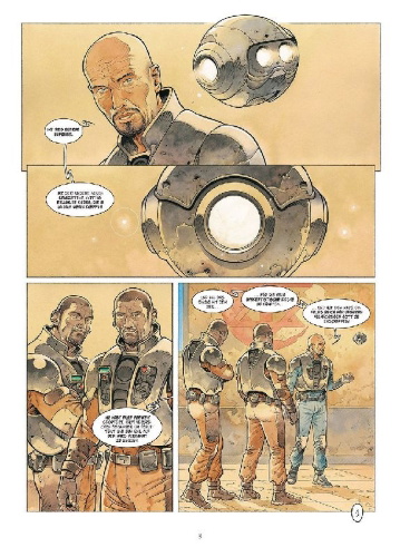 Buchcover und Innenansicht für das Buch: On Mars_. Band 3