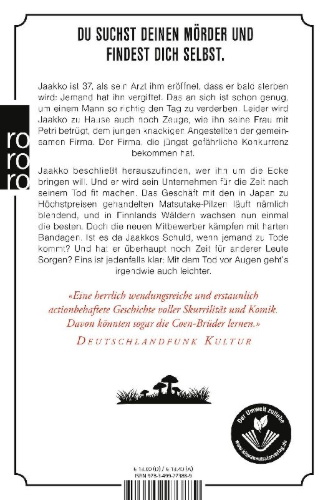 Buchcover und Innenansicht für das Buch: Mies joka kuoli