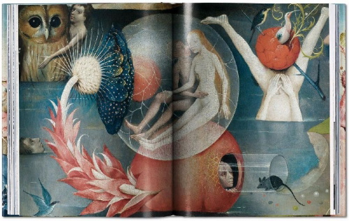 Buchcover und Innenansicht für das Buch: Hieronymus Bosch. The Complete Works