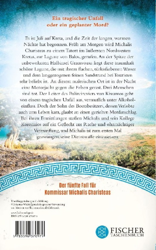 Buchcover und Innenansicht für das Buch: Kretische Nacht