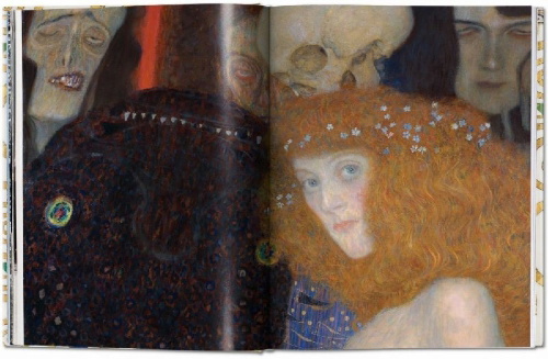 Buchcover und Innenansicht für das Buch: Gustav Klimt. Sämtliche Gemälde
