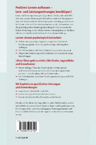 Buchcover und Innenansicht für das Buch: Positiv lernen