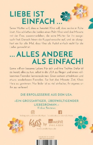 Buchcover und Innenansicht für das Buch: The Bride Test