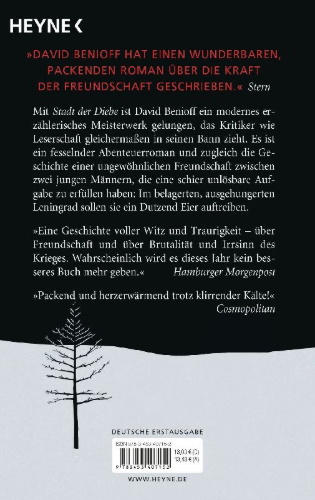 Buchcover und Innenansicht für das Buch: City of Thieves
