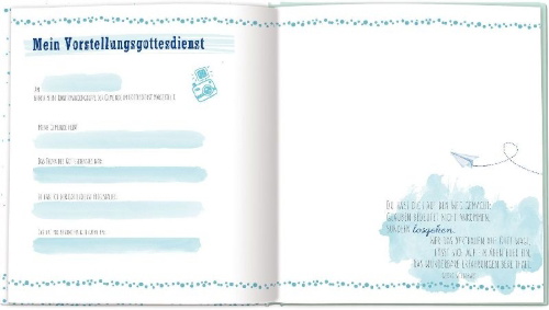 Buchcover und Innenansicht für das Buch: Meine Konfirmation
