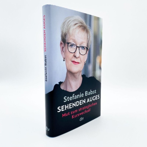 Buchcover und Innenansicht für das Buch: Sehenden Auges