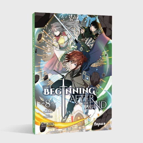 Buchcover und Innenansicht für das Buch: The Beginning after the End