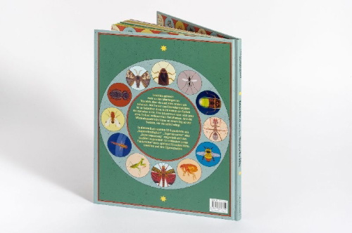 Buchcover und Innenansicht für das Buch: Insekten und ihre Superkräfte