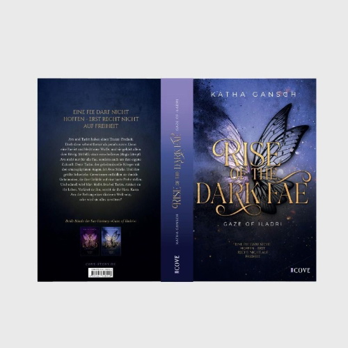 Buchcover und Innenansicht für das Buch: Gaze of Iladri 2: Rise of the Dark Fae