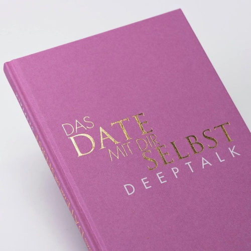 Buchcover und Innenansicht für das Buch: Das Date mit dir selbst - Deeptalk