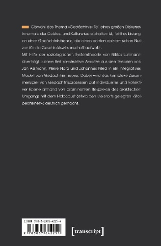 Buchcover und Innenansicht für das Buch: Erinnern und Gedenken im Umgang mit dem Holocaust