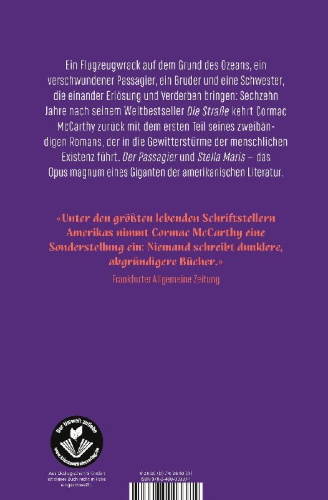Buchcover und Innenansicht für das Buch: The Passenger