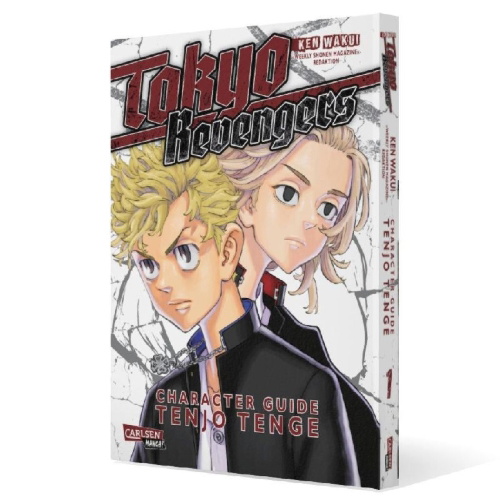 Buchcover und Innenansicht für das Buch: Tokyo (Manji) Revengers: Character Book Tenjo Tenge