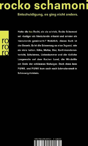 Buchcover und Innenansicht für das Buch: Dorfpunks