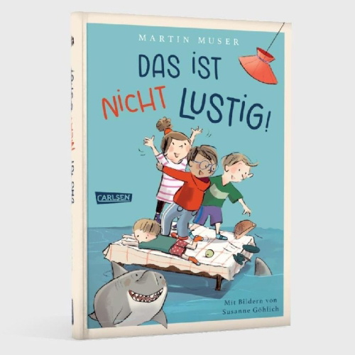 Buchcover und Innenansicht für das Buch: Das ist nicht lustig!