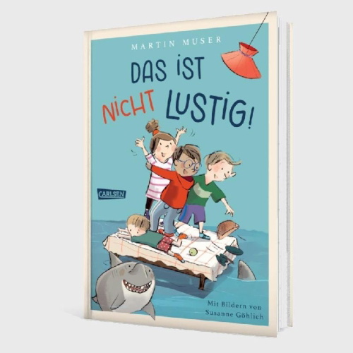 Buchcover und Innenansicht für das Buch: Das ist nicht lustig!