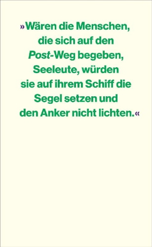 Buchcover und Innenansicht für das Buch: Post-