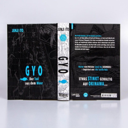 Buchcover und Innenansicht für das Buch: Gyo 1,2