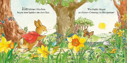 Buchcover und Innenansicht für das Buch: Peter's First Easter