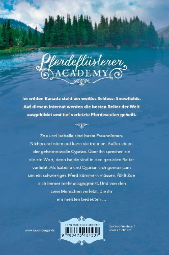 Buchcover und Innenansicht für das Buch: Pferdeflüsterer-Academy, Band 4: Verletztes Vertrauen
