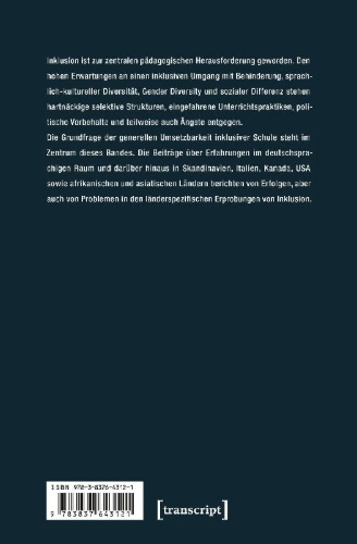 Buchcover und Innenansicht für das Buch: Ist inklusive Schule möglich?
