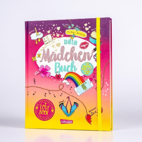 Buchcover und Innenansicht für das Buch: Dein Mädchenbuch: Lovebook